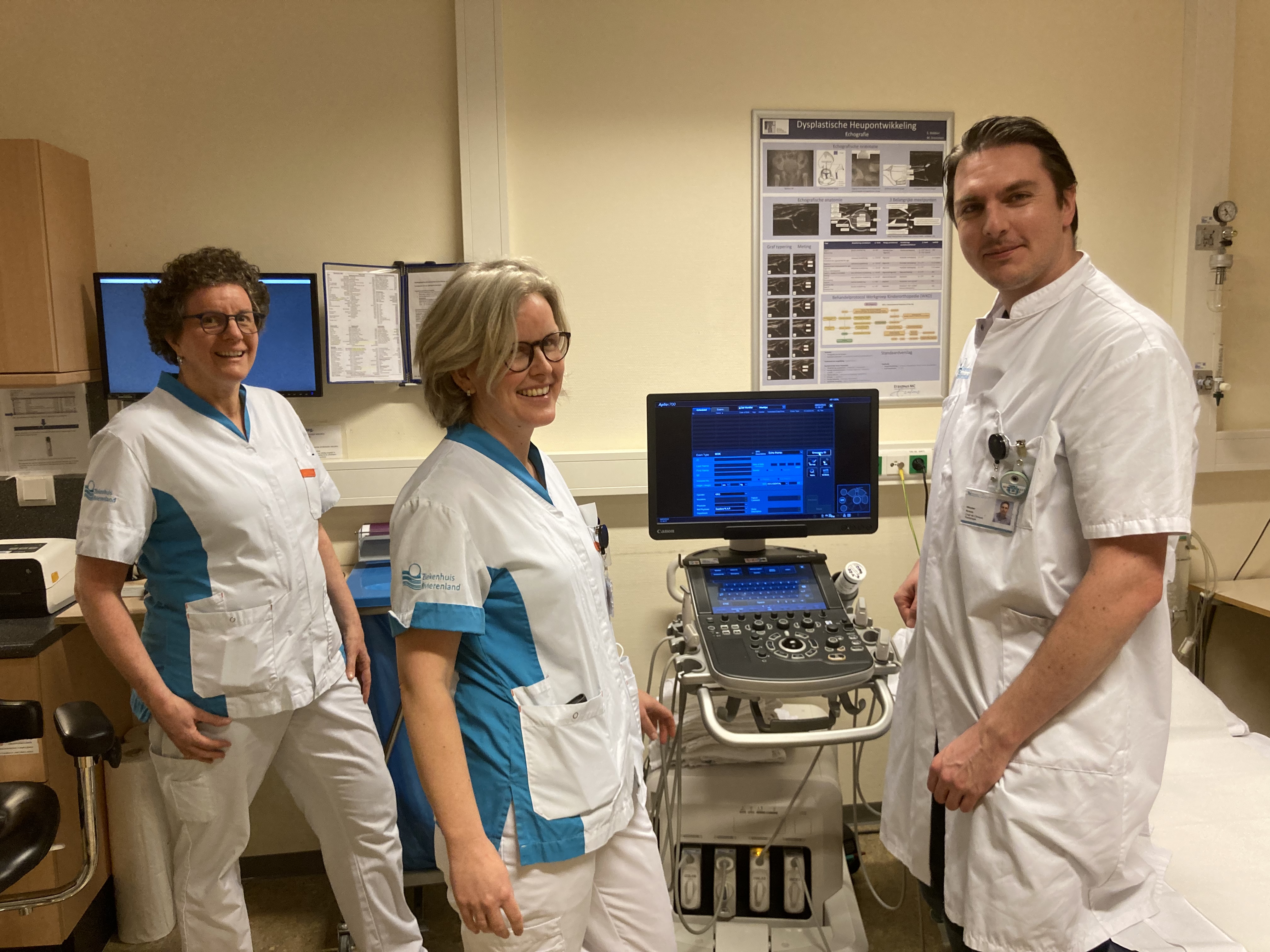 Wouter Kroon Radioloog En 2 Echolaboranten 8 3 22